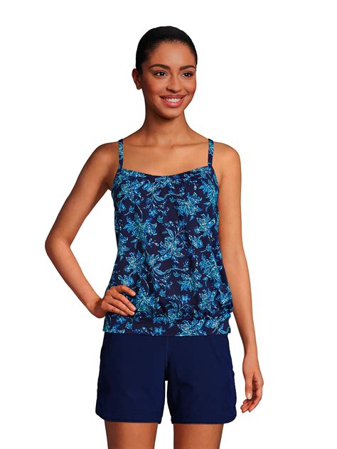 blouson tankini lands end